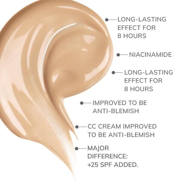 Farmasi CC Color Control Anti-Blemish SPF 25 - All Shades, 1 fl oz