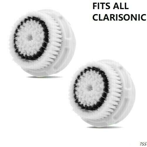 Sensitive Facial Brush Heads 2-Pack for Clarisonic Devices - Compatible with Mia Aria, Mia Fit, and More