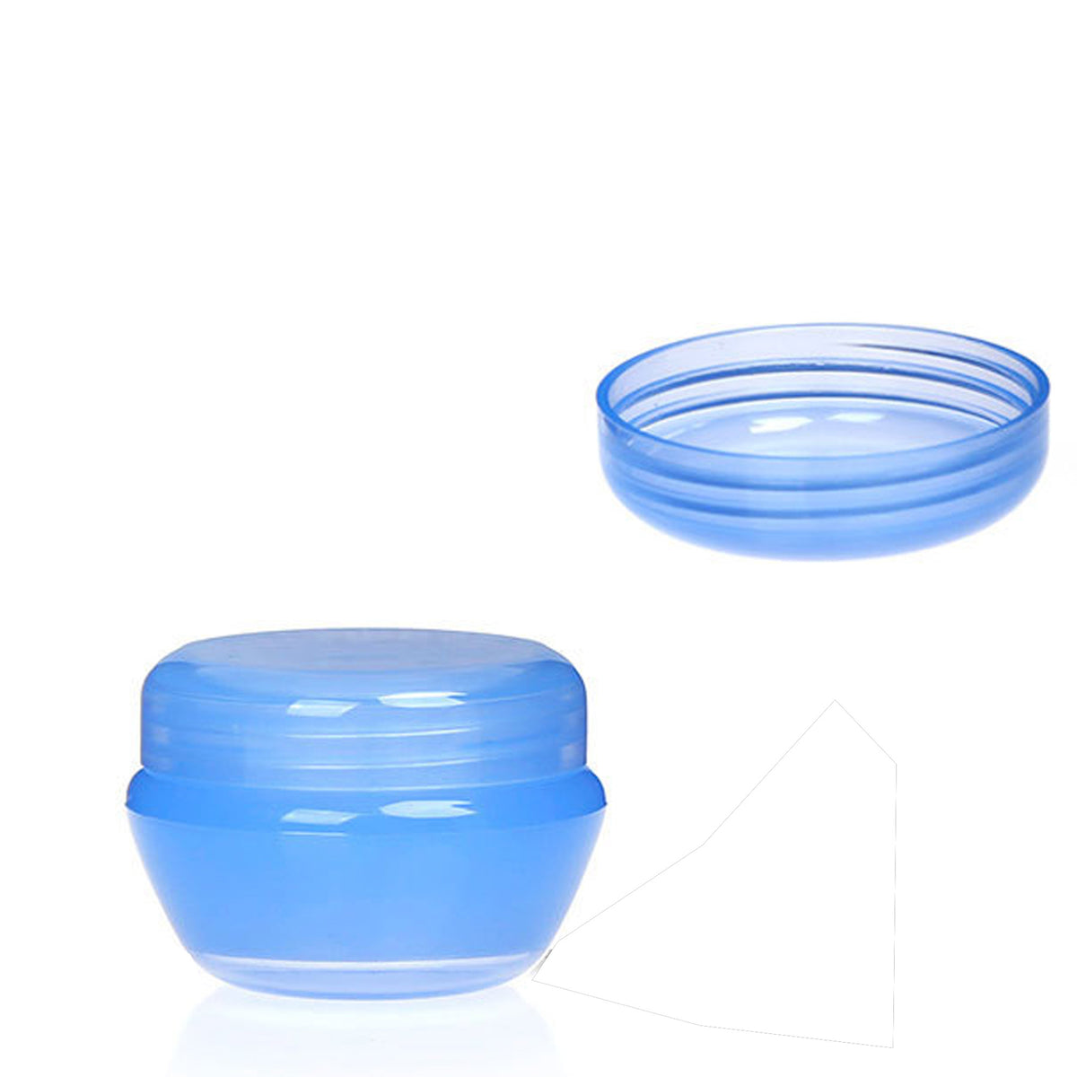 18 Colorful 20g Cosmetic Jar Containers with Lids - Travel Makeup Storage