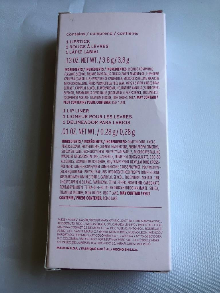 Lipstick & Lip Liner Set - Pink Rose Limited Edition - NIB