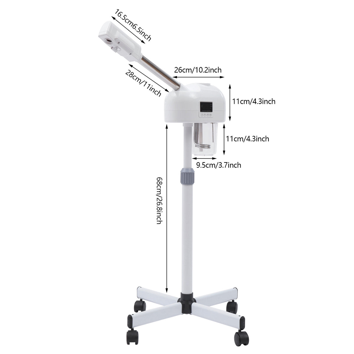 Facial Steamer with Ozone - Professional Skin Care