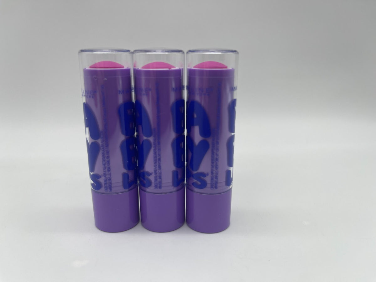 Maybelline Baby Lips Pink Wishes Lip Balm Set - 3 x 0.15 oz Refill Sticks