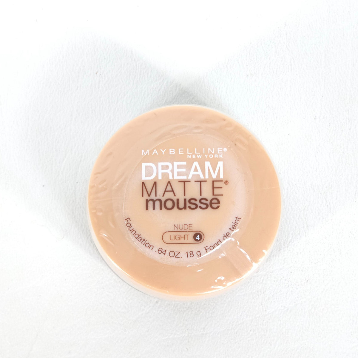 Maybelline Dream Matte Mousse Foundation Nude Light 0.64oz - Sealed