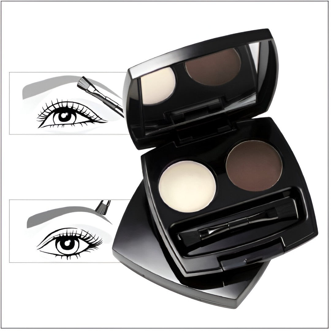 Eyebrow Definer Makeup Duo - Soft Brown | Precise Brow Shaping