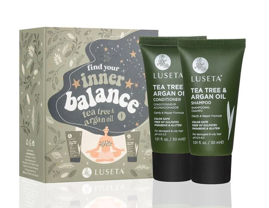 Luseta Inner Balance Repairing and Clarifying Kit Tea Tree & Argan