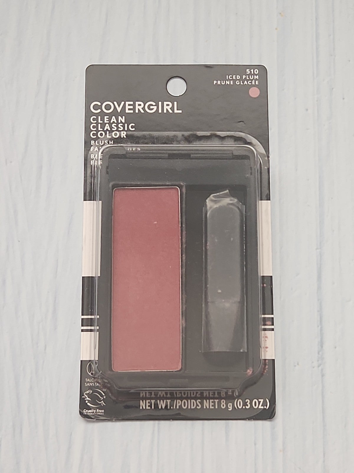CoverGirl Classic Color Blush 510 Iced Plum - Face Makeup for Natural Look