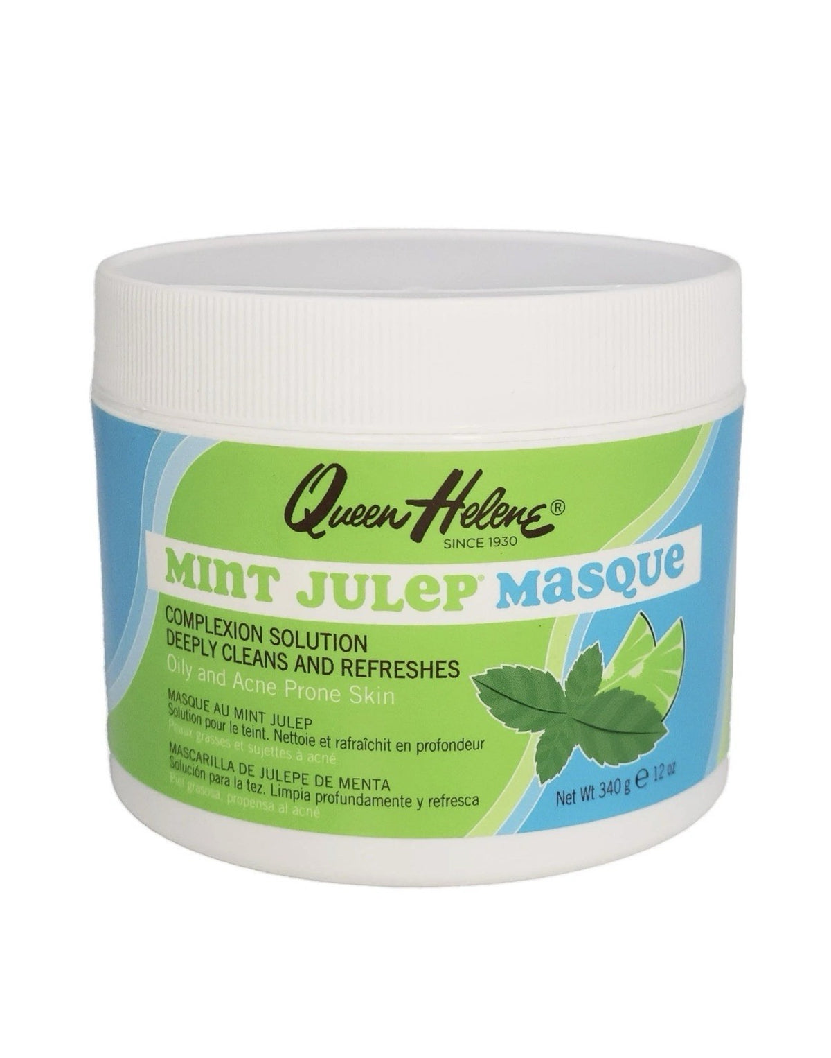 Mint Julep Masque Mask for Oily & Acne Prone Skin, 12 oz