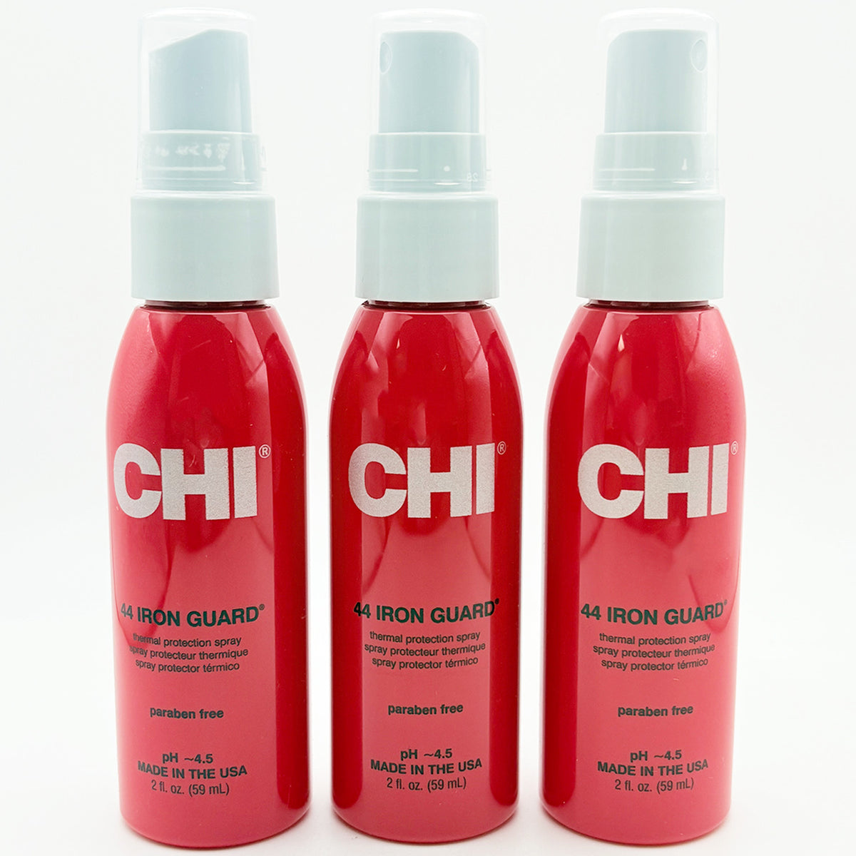 Thermal Protection Hair Spray - Heat Protectant for All Hair Types 2oz 3-Pack