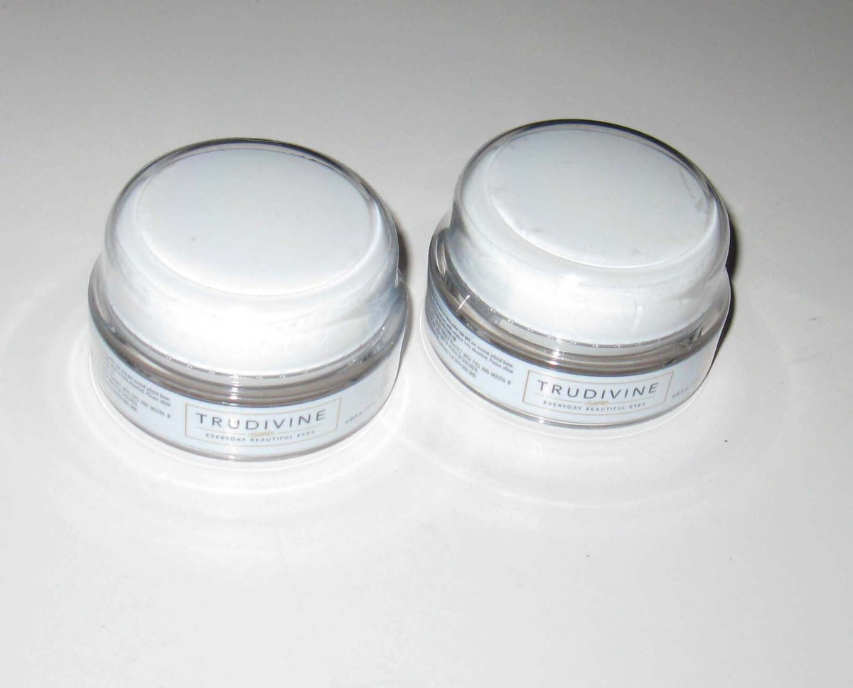 Lot of 2 Trudivine Beautiful Eyes Under Eye Cream 0.5 Oz Sealed