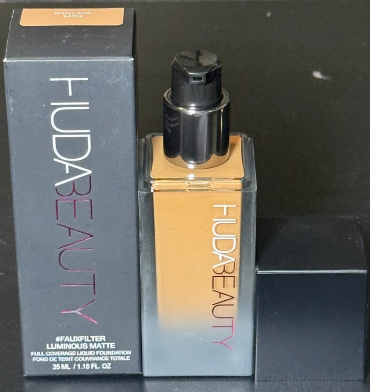 Liquid Foundation BAKLAVA 340g Luminous Matte Face Makeup