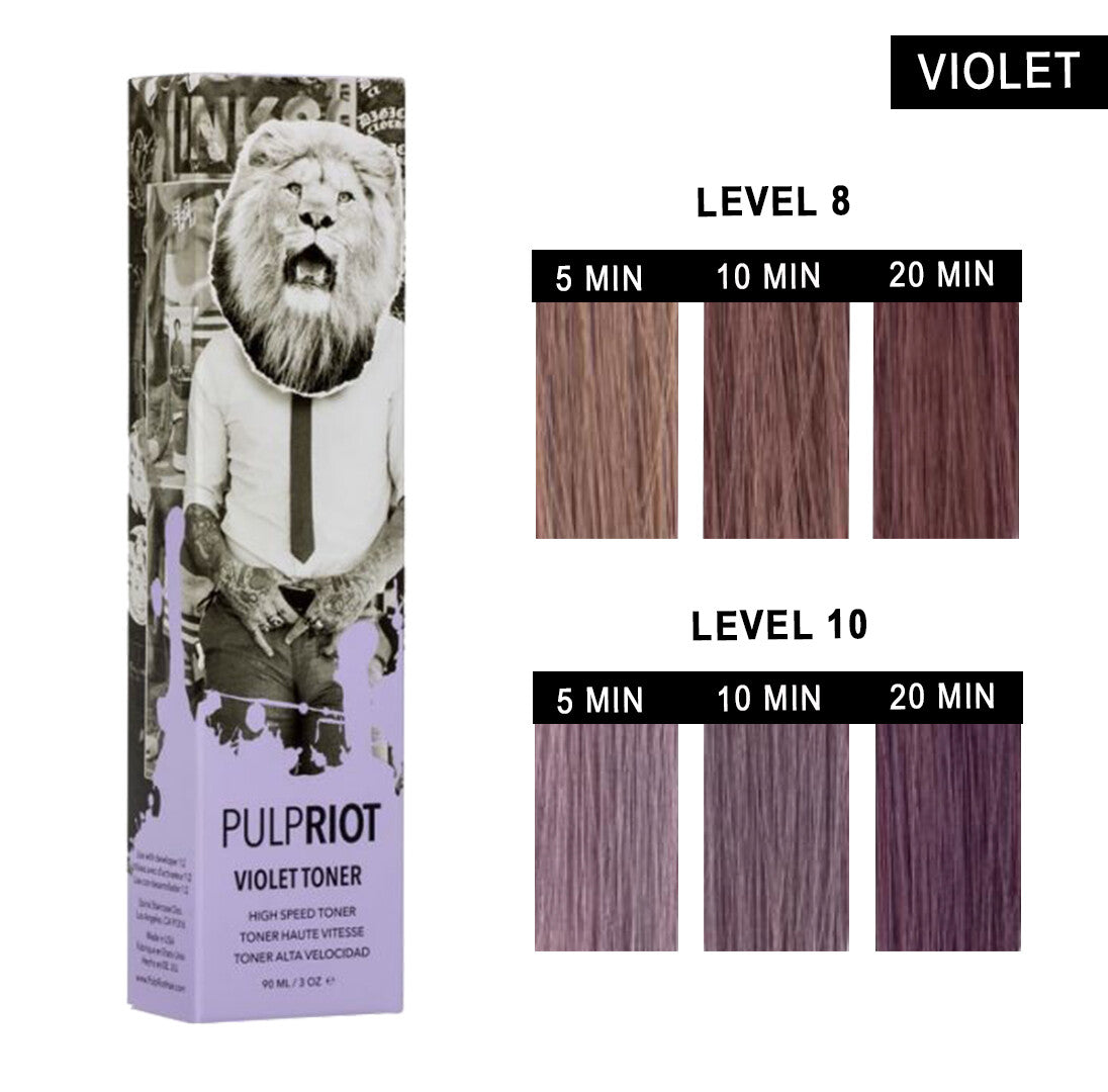 Hair Toner 3 oz - Multiple Shades