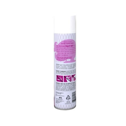 6 Pack Professional Hair Spray Extra Super Hold 11oz with Fresh Fragrance