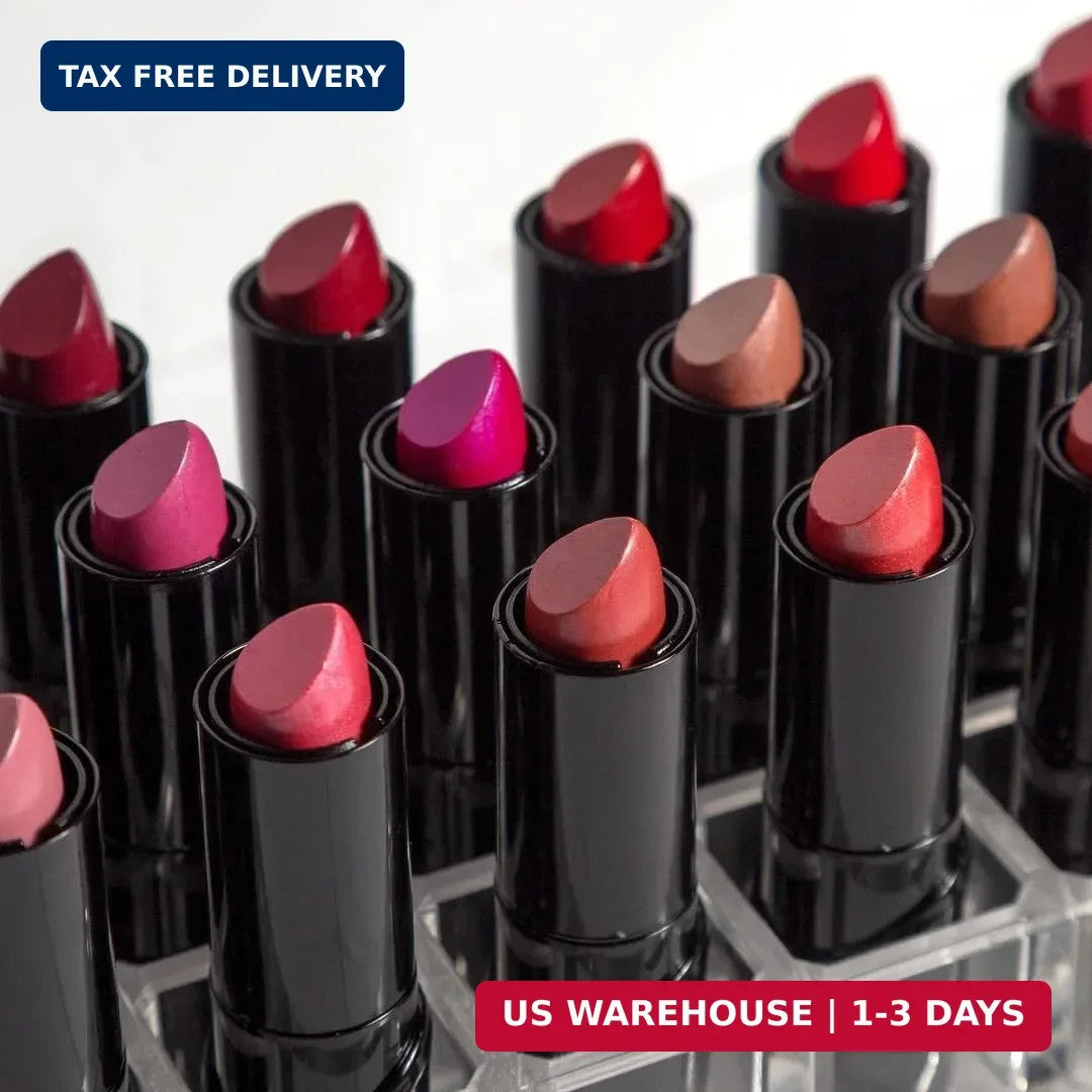 Hydrating Silk Finish Lipstick - Buildable, Vegan, Cruelty-Free Lip Color