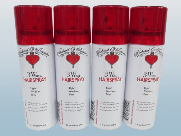 Light Medium Hold Hairspray 2 oz | 4 Pack - Light & Flexible