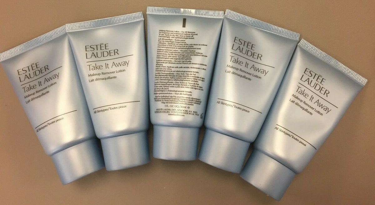Set of 5 Estee Lauder Take It Away Makeup Remover Lotion 1 oz/30 ml Each