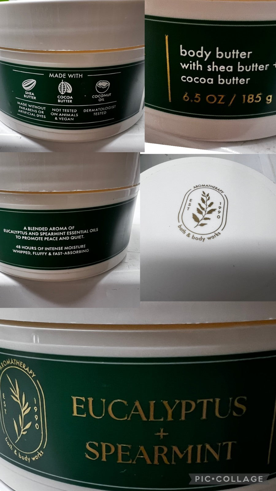 Body Butter Cream Moisturizer - Multiple Scents, 6.5-8 oz