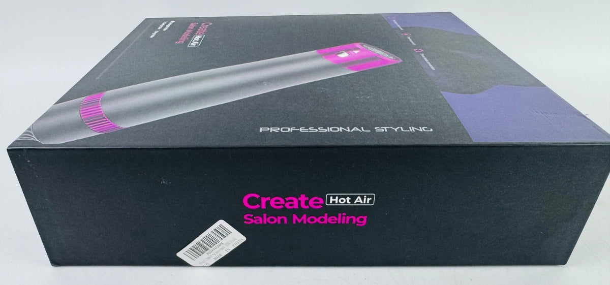 5-in-1 Hair Styler Hot Air Brush Dryer Curling Iron Volumizer