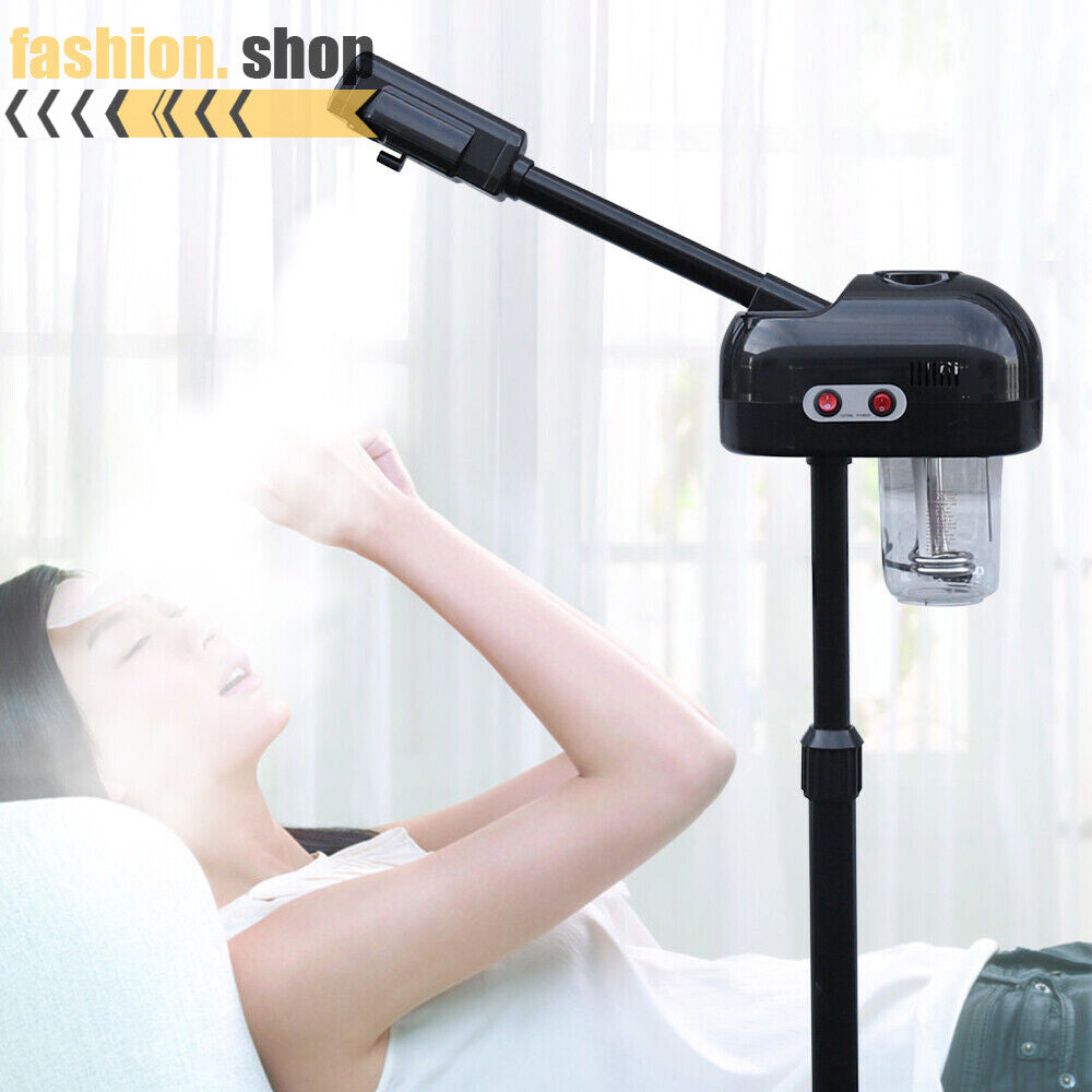 Black Professional Salon Spa Ozone Facial Steamer Beauty Equipment