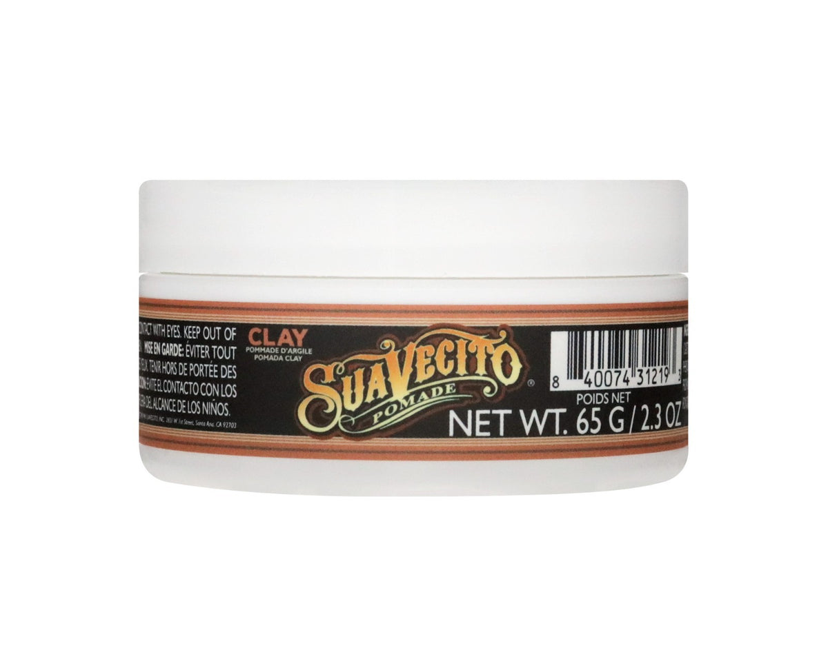 Matte Clay Hair Pomade - Strong Hold, Natural Finish, 2.3 oz