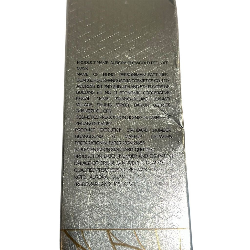 Peel-Off Face Mask 80g - Gold Deep Cleansing