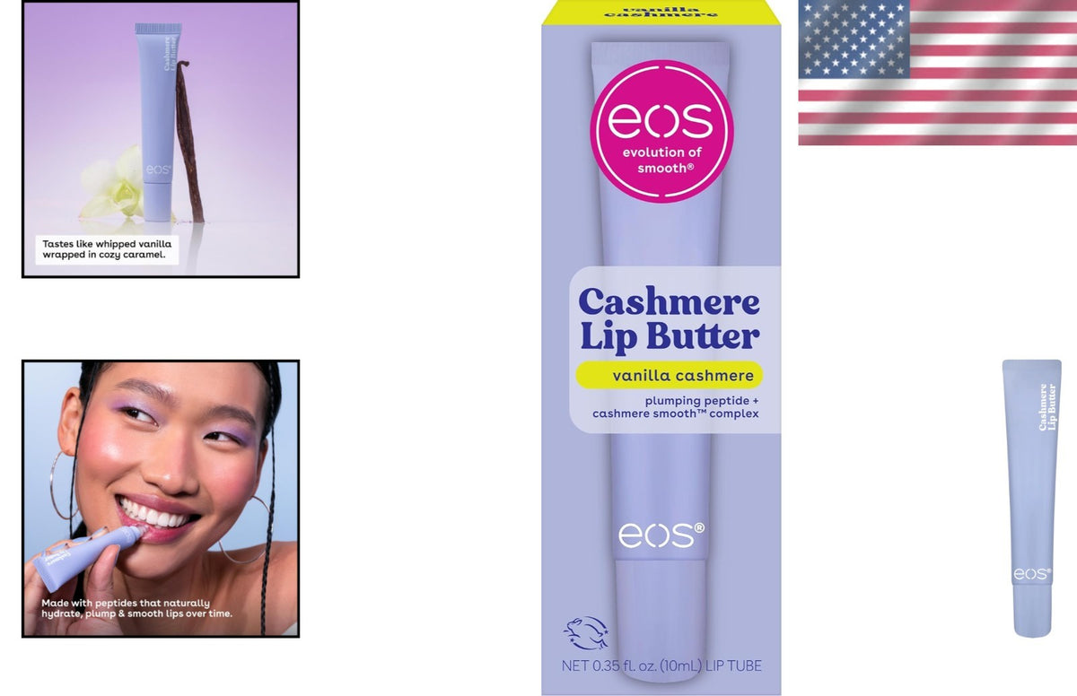 Lip Plumper & Moisturizer with Vanilla Scent - Soft, Nourished Lips