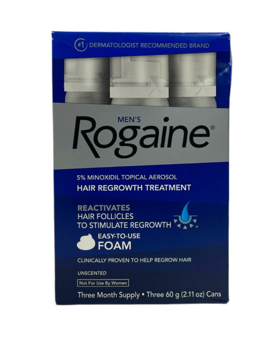 Hair Regrowth Treatment Foam – 3 Month Supply (3x60ml)
