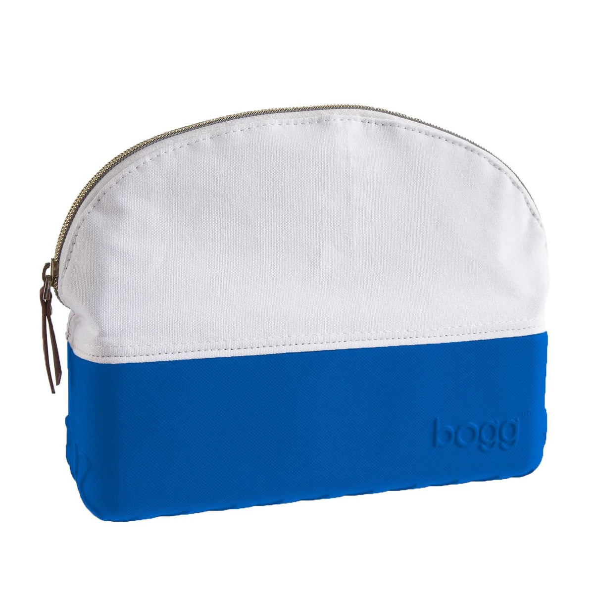 Travel Cosmetic Bag 9x7x3 Inch Waterproof Blue Eye Makeup Organizer