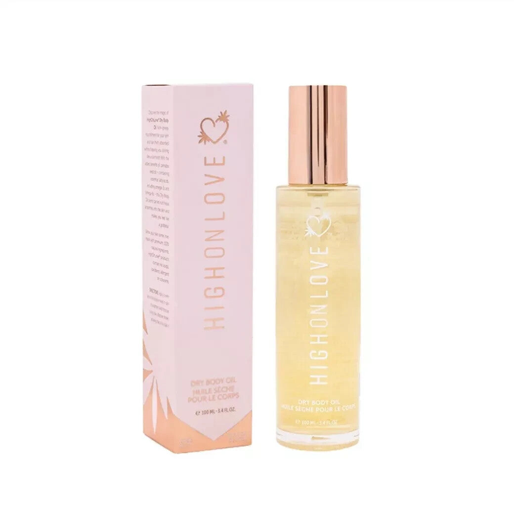 High on Love Dry Body Oil 3.4 oZ /100 mL New In Sealed Box Full size