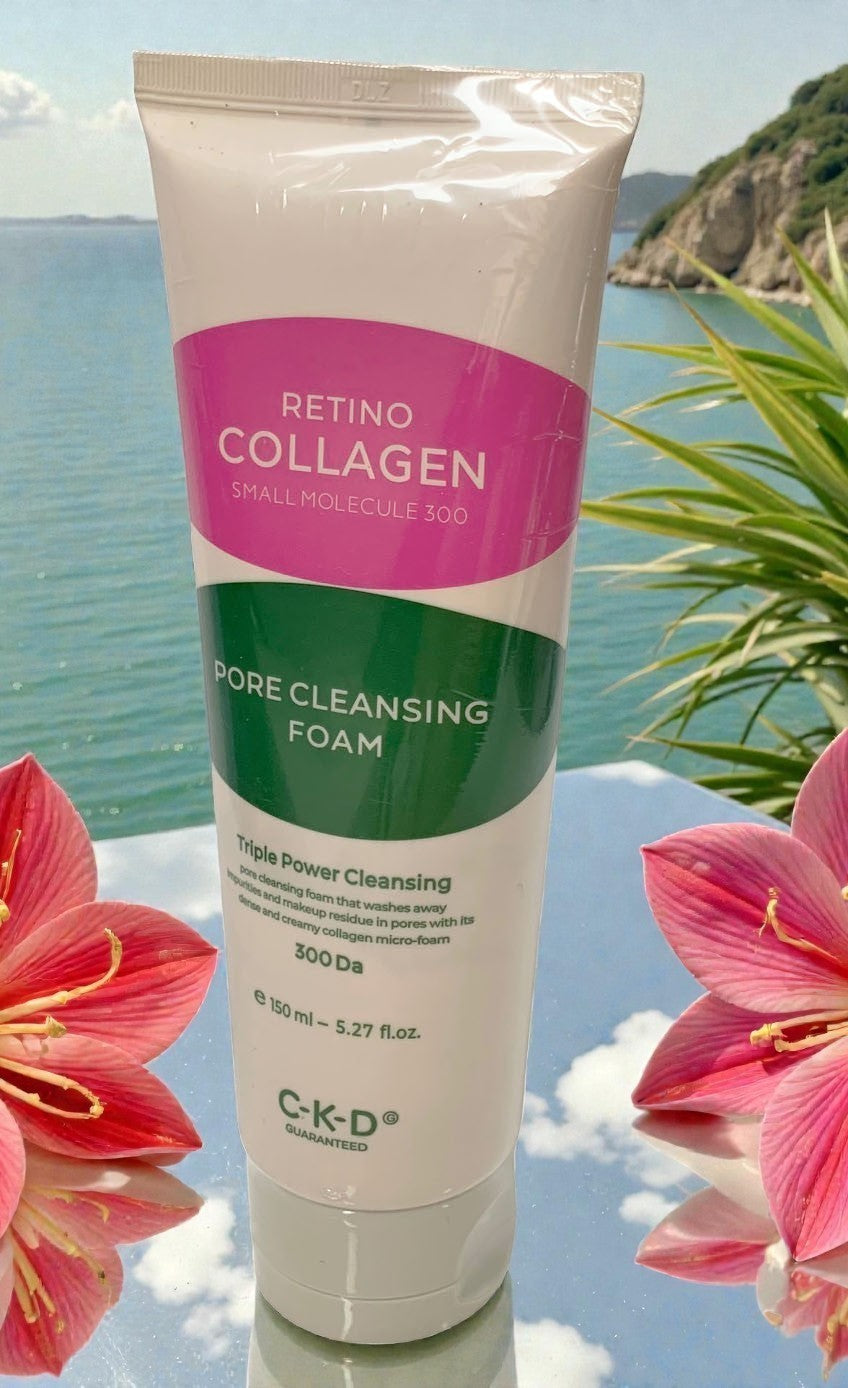 C-K-D Retino Collagen Pore Cleansing Foam 150ml Deep Purifying Face Wash