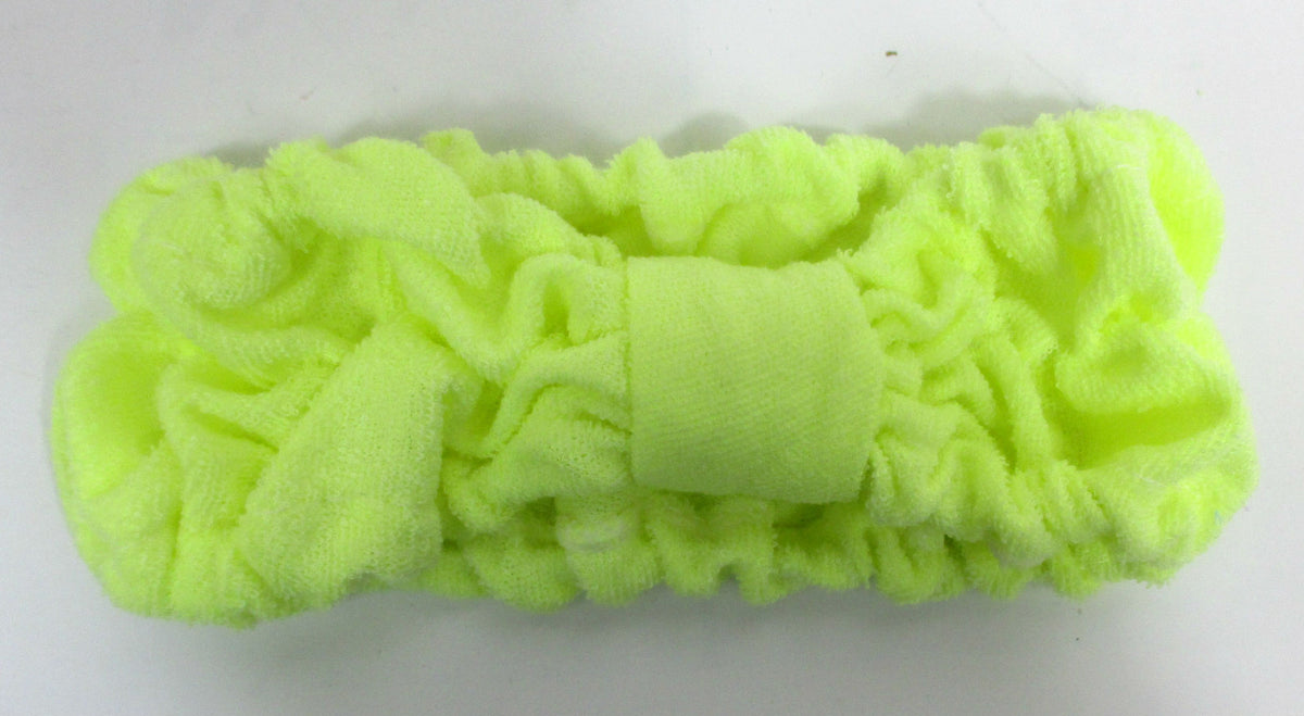 choose color --SOFT TERRY CLOTH SHOWER HEADBAND,ELASTIC -AA 018
