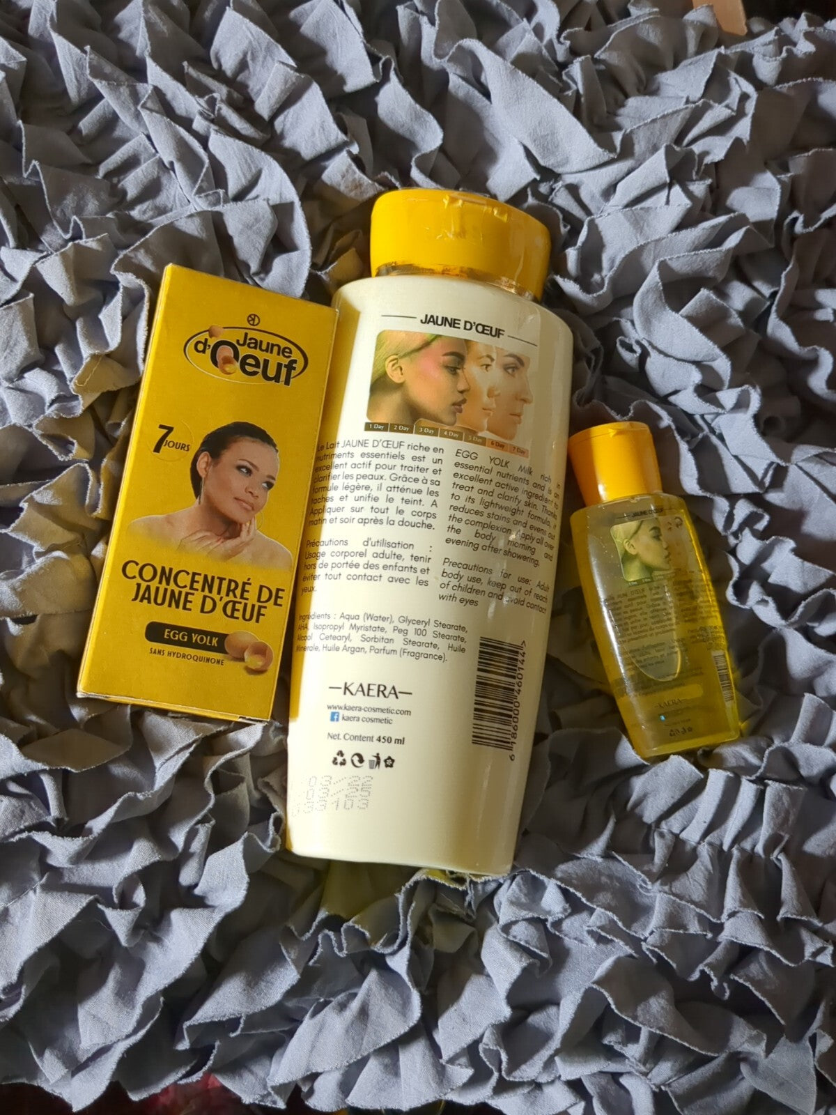 Egg Yolk Body Milk with Serum and Oil - Clarifying Moisturizer 450ml