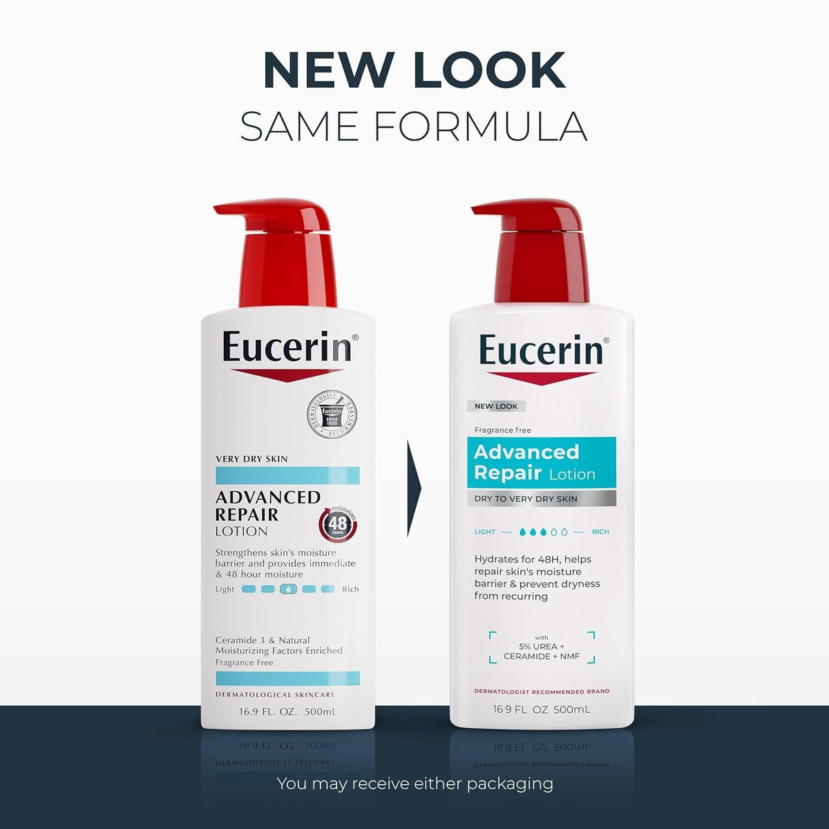 Urea Enriched Body Lotion – 16.9 oz Moisturizer for Dry Skin
