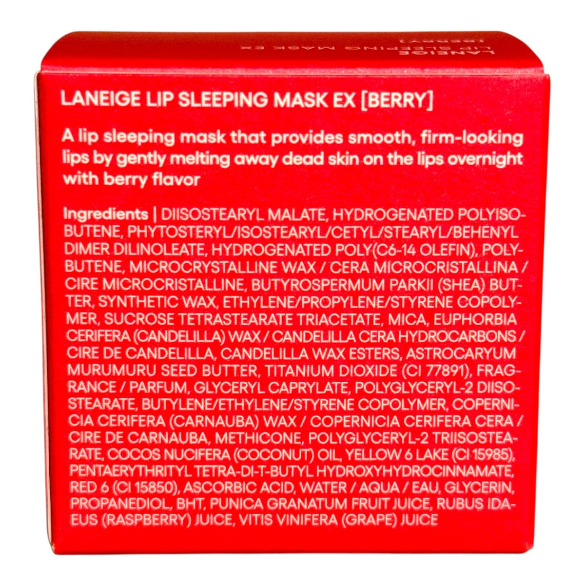 Hydrating Lip Sleeping Mask with Berry & Mint Choco - Deep Moisturizer, 2-Pack