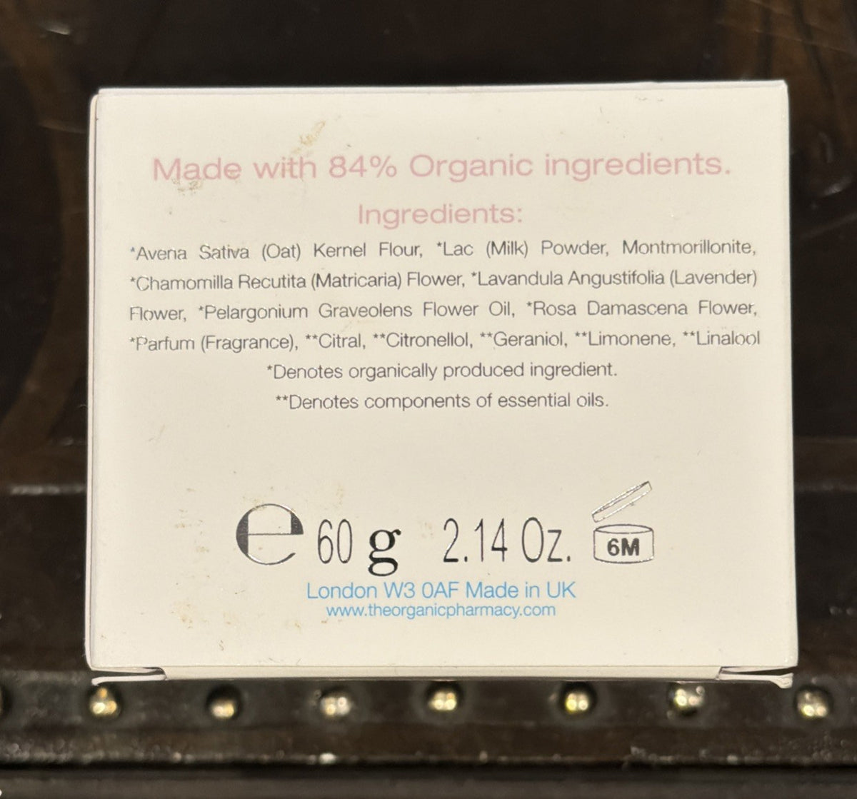 The Organic Pharmacy Flower Petal Deep Cleanser & Mask For Radiant