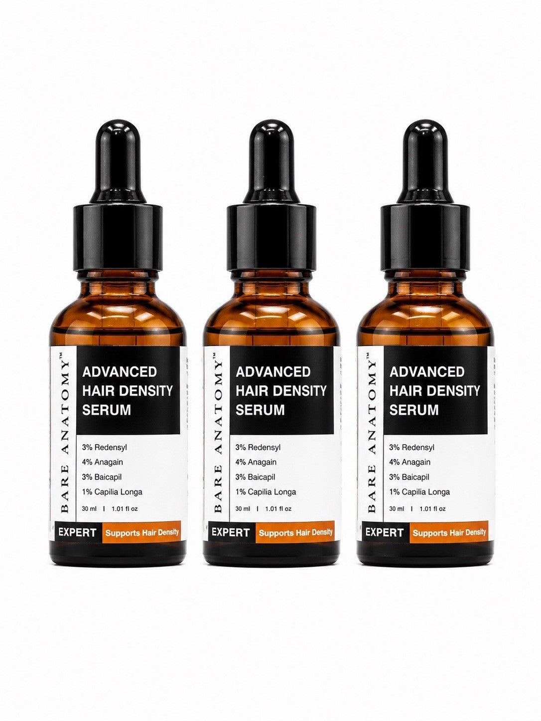 Advanced Hair Density Serum 30ml - 4 Pack