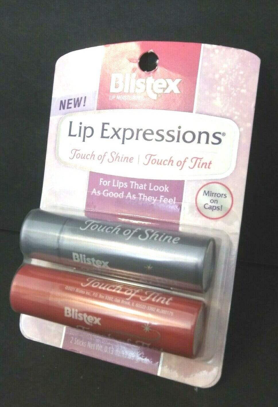 Lip Balm Set with Shine and Tint - Hydrating Aloe Vera Lip Care