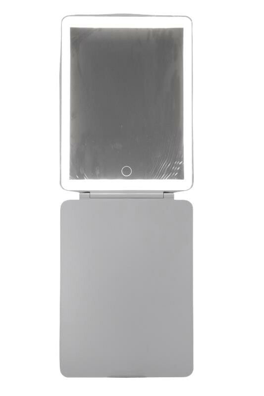 Dimmable LED Tri-Light Makeup Mirror Hands-Free Vanity Mirror with USB Rechargeable