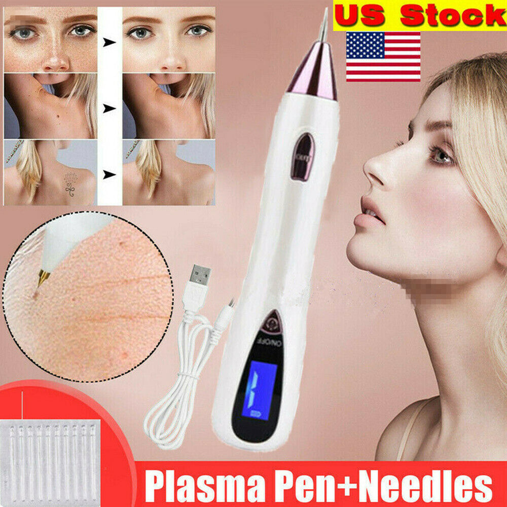 Laser Mole & Wart Removal Pen - LCD Skin Tag Tattoo Spot Fleshy Nevus Remover