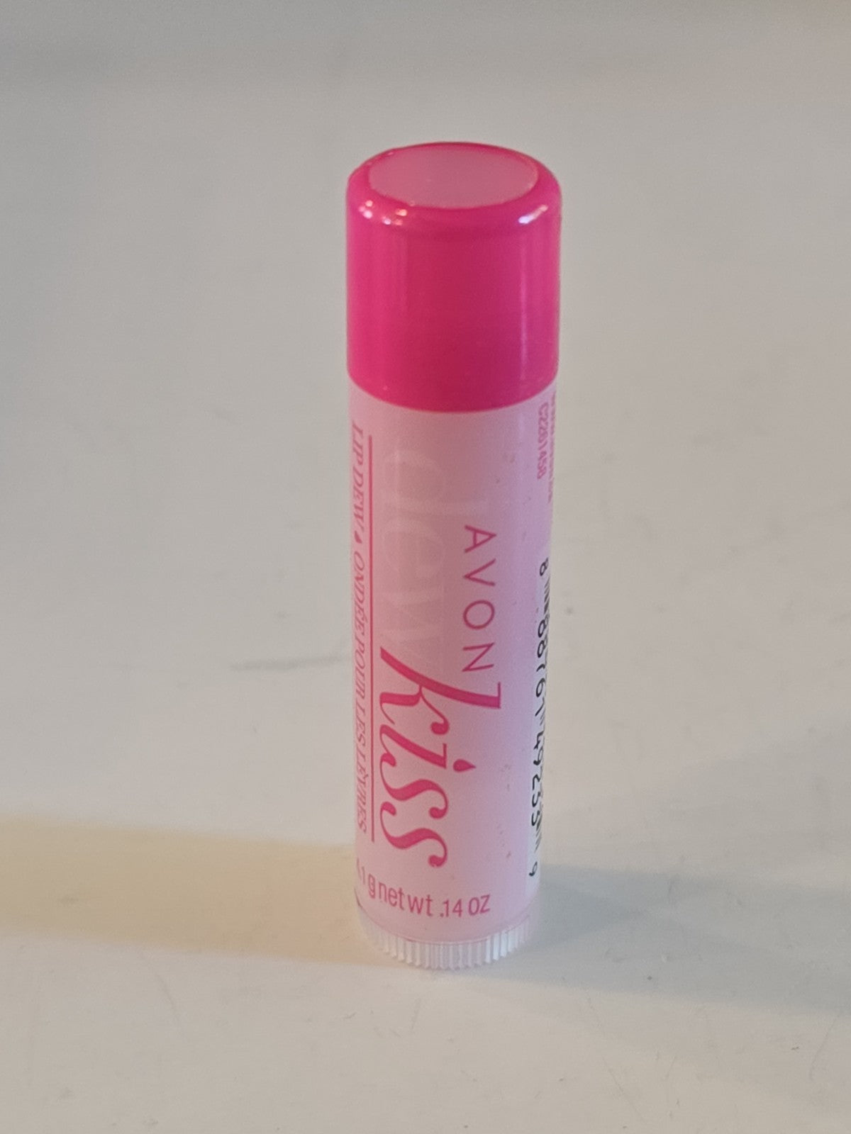 Avon KISS Lip Balm Tube - Retired Pink Lip Dew 4.2g Sealed