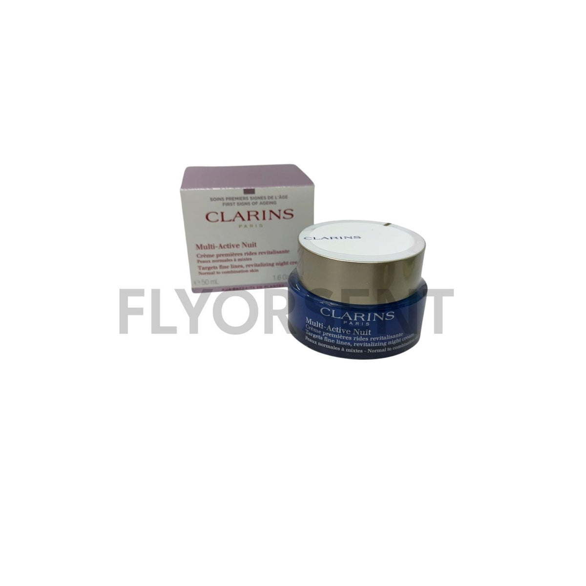 Clarins Multi-Active Night Cream for Fine Lines & Wrinkles - Normal to Combination Skin - 1.6 oz