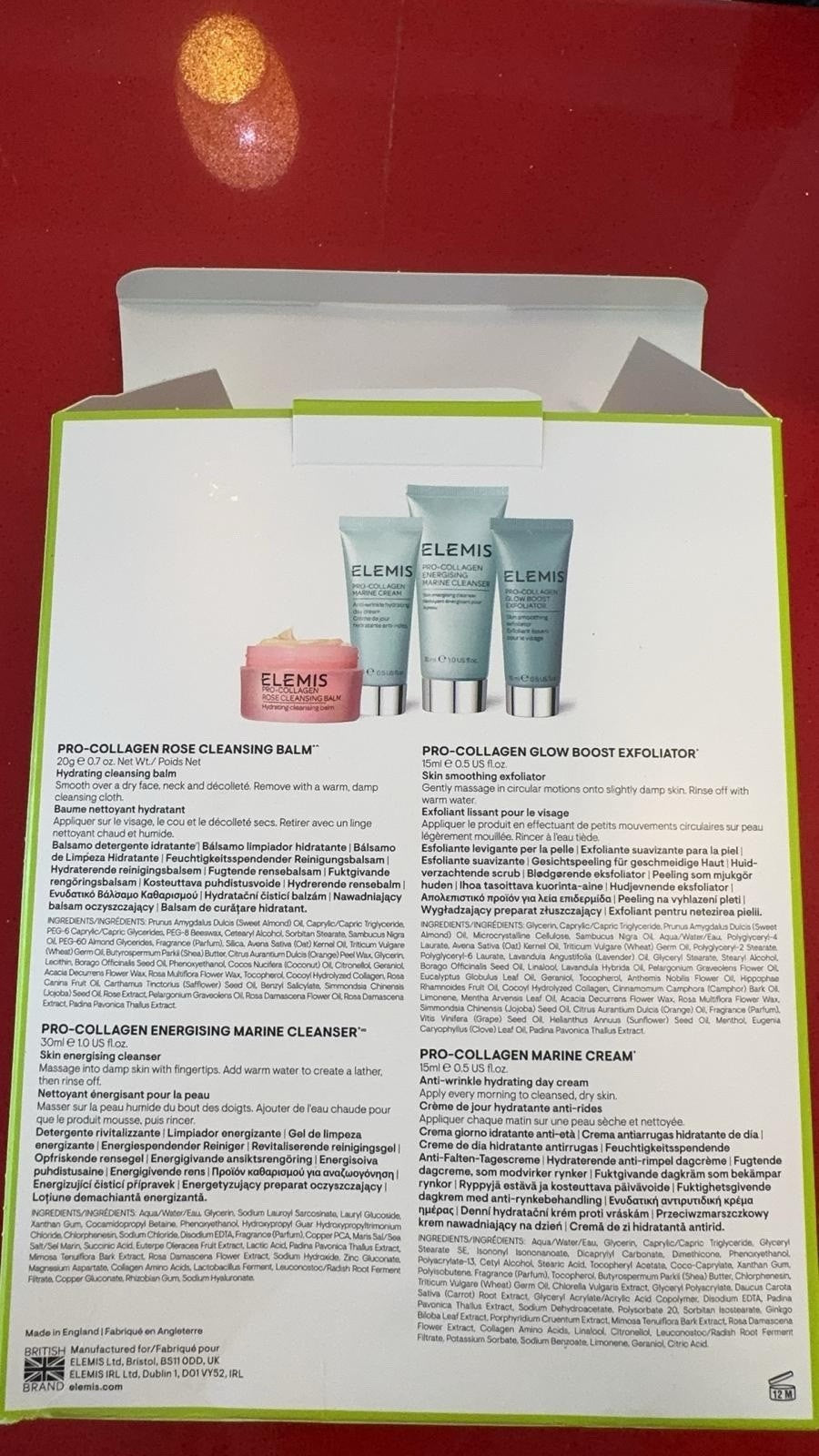 Elemis x Shrimps Glow Discovery Kit with Travel Size Skincare & Tote