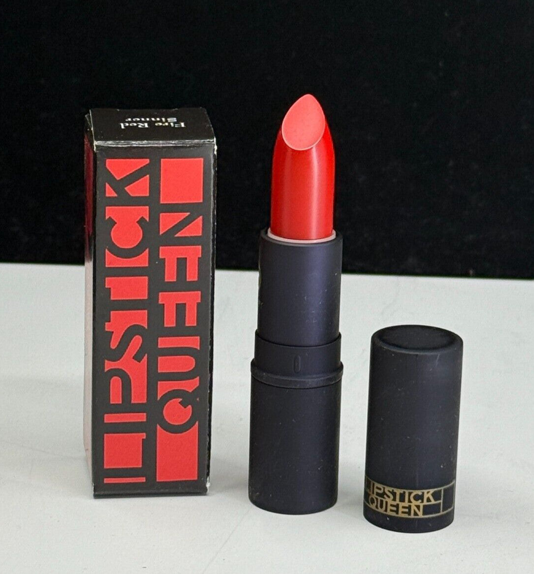 Lipstick Queen Sinner Fire Red Lipstick 0.12 oz New In Box