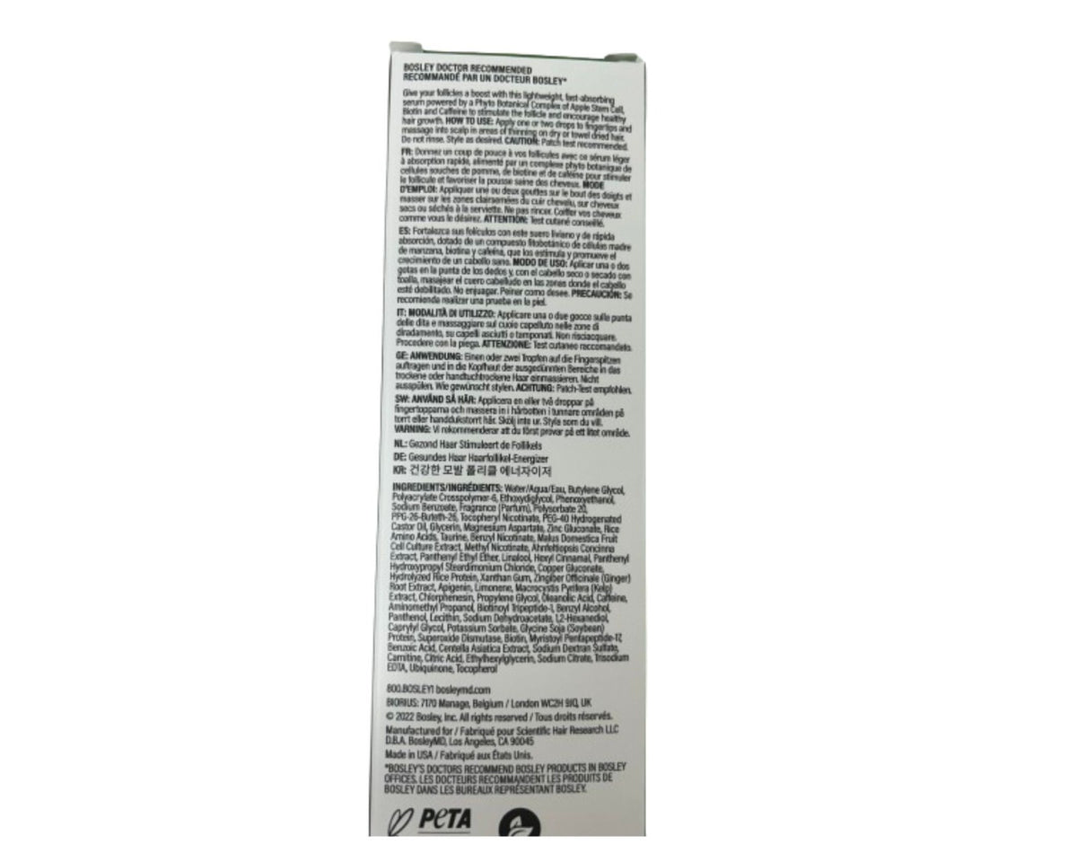 Scalp Follicle Energizer Leave-in Treatment with Biotin & Caffeine 30ml