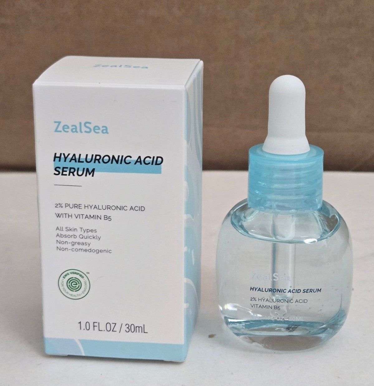Hyaluronic Acid Serum Face Hydrating 1 Fl Oz - Moisturizing Skin Care