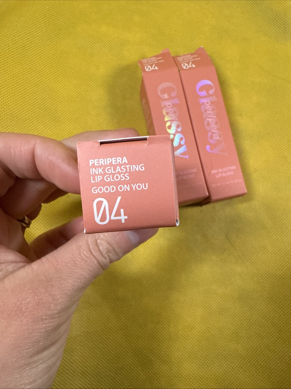 Non-Sticky Lip Gloss Set - All Day Glow, 3 Pack, 04 Shade