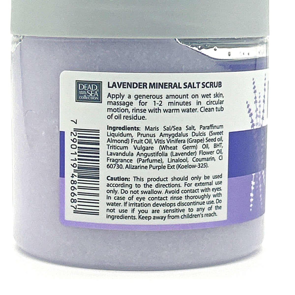 Dead Sea Collection Lavender Exfoliating Glow Mineral Salt Scrub