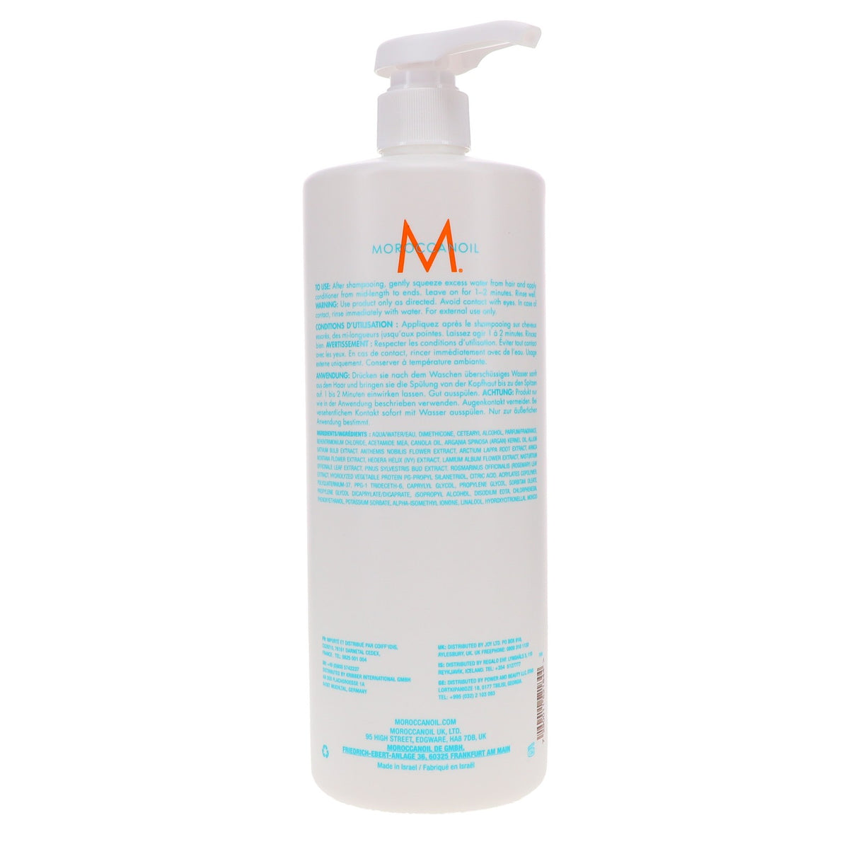 Moroccanoil Hydrating Conditioner 33.8 oz - Moisturizing Hair Care for All Hair Types