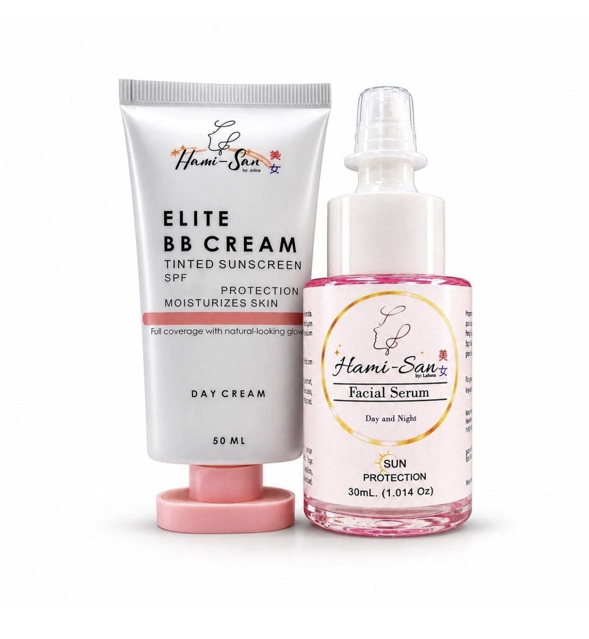 BB Cream with SPF & Facial Serum Duo - Face Care Set