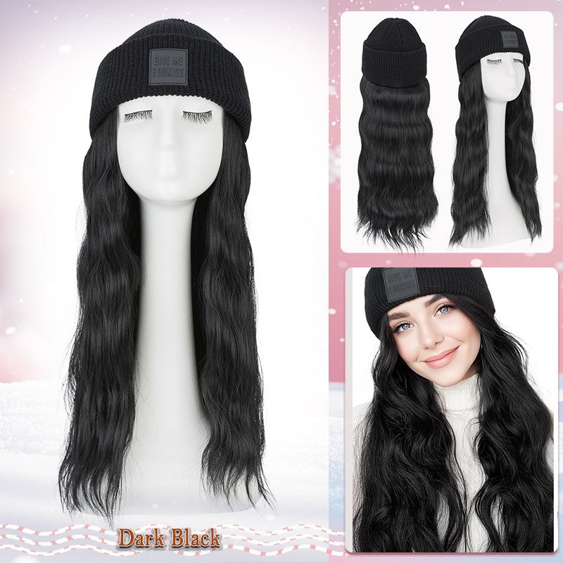 Adjustable Baseball Cap Wig with Hair Piece - Short Long Synthetic Hair