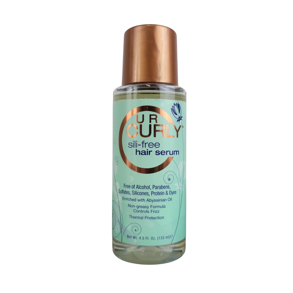 Silicone-Free Hair Serum - Frizz Control & Thermal Protection, 4.5 oz
